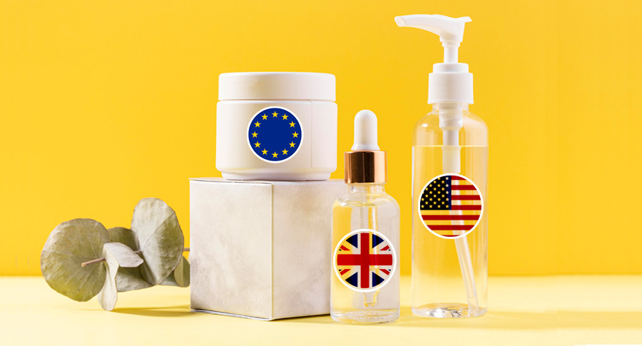 Cosmetics in the EU, UK and USA